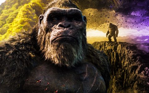 Godzilla vs king kong Hollow Earth Titan home