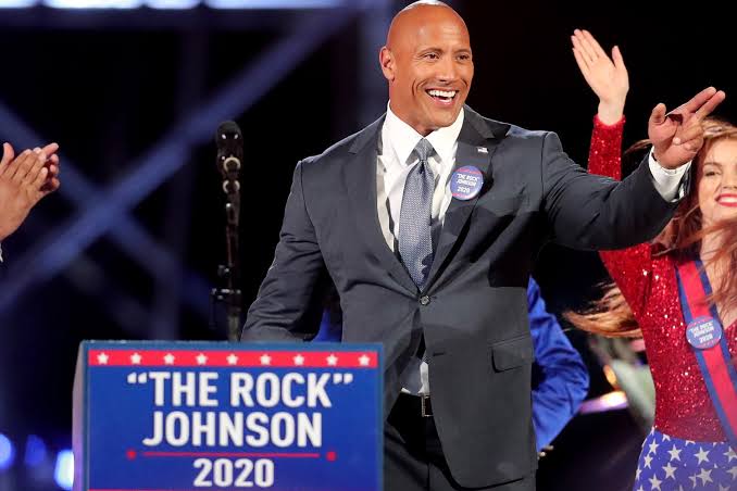 46% dos americanos votariam em The Rock para presidente em 2024