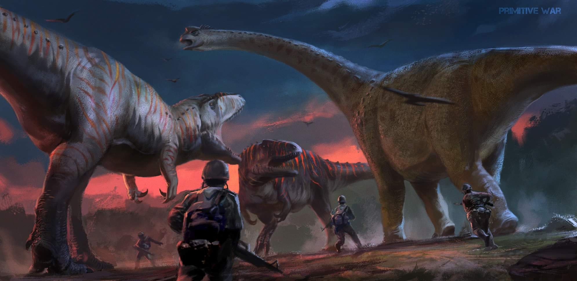 Dinossauros vão lutar a Guerra do Vietnã em novo filme de terror