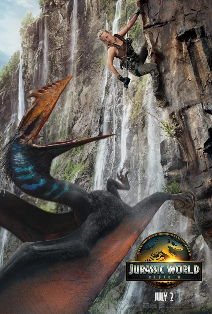 Jurassic World: Recomeço ganha trailer cheio de ação com destaque para coadjuvantes 2 Jurassic World Rebirth Official Theatrical Poster