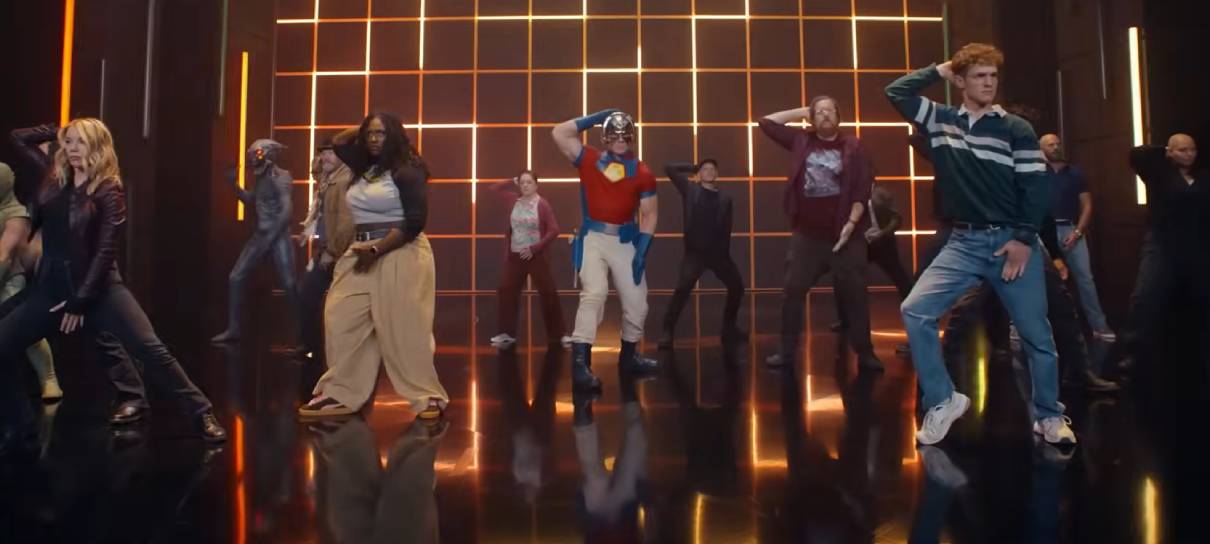 Elenco de Pacificador em cena de Abertura- Divulgação HBO MAX