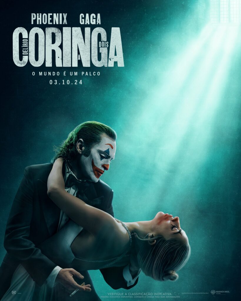 Coringa: Delírio a Dois ganha seu primeiro trailer com Lady Gaga e retorno de Joaquin Phoenix